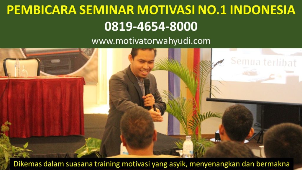 PEMBICARA SEMINAR MOTIVASI BANJARNEGARA