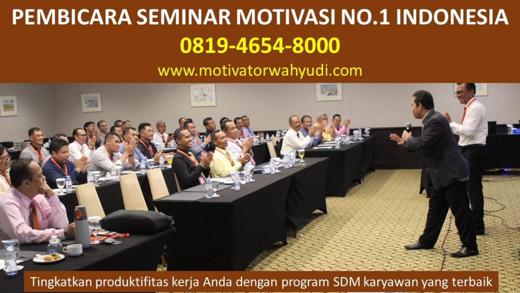 PEMBICARA SEMINAR MOTIVASI KOTABARU