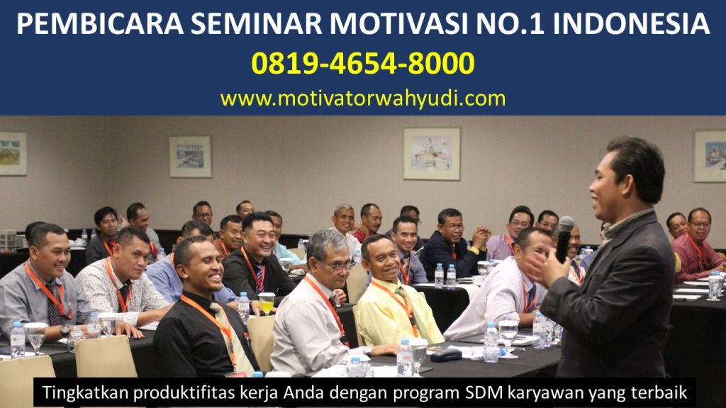 PEMBICARA SEMINAR MOTIVASI PEMALANG