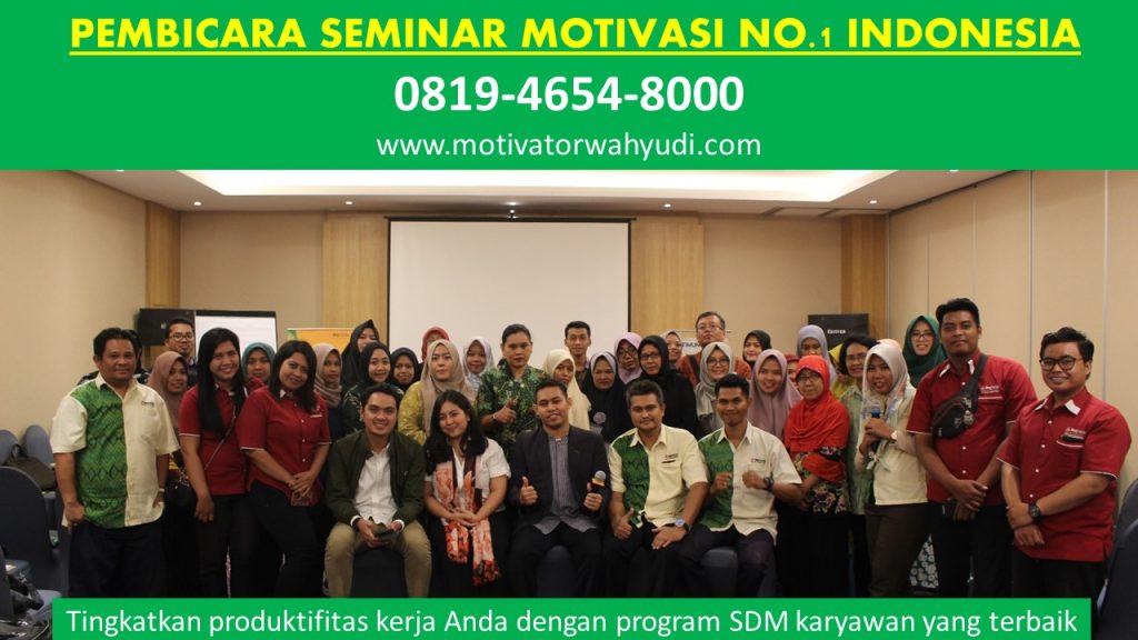 PEMBICARA SEMINAR MOTIVASI SUBULUSSALAM