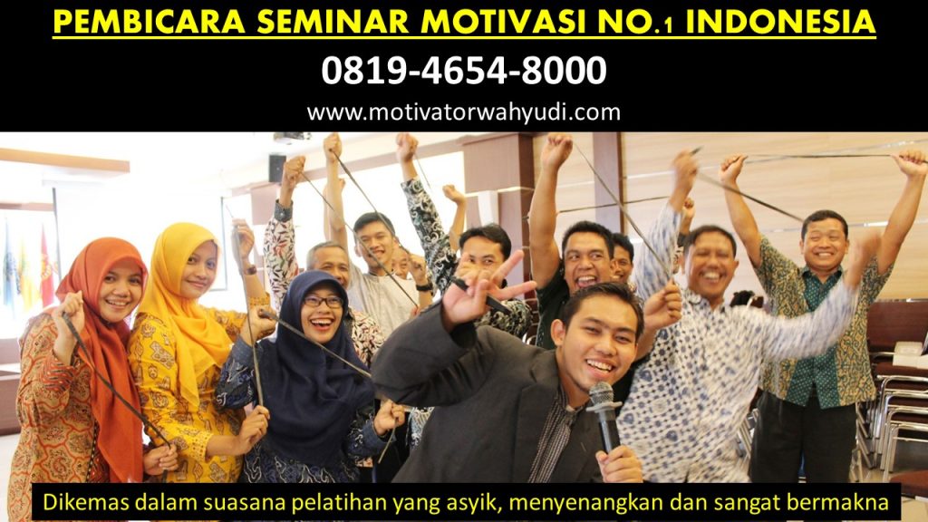 PEMBICARA SEMINAR MOTIVASI PANIAI