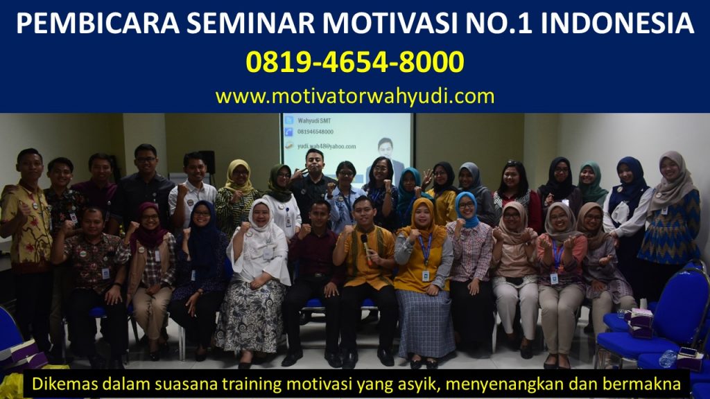 PEMBICARA SEMINAR MOTIVASI PIDIE JAYA