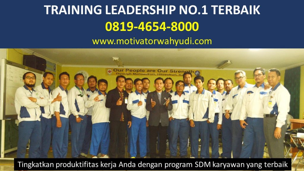 TRAINING LEADERSHIP PUNCAK NO.1 TERBAIK