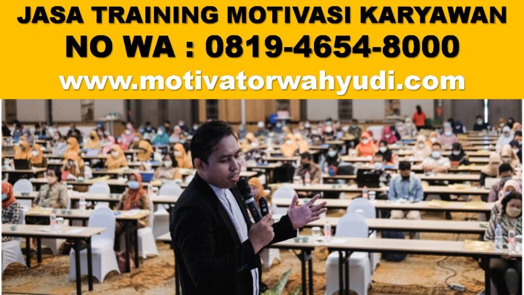 Pembicara Training Motivasi Trenggalek Terbaik