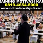 Jasa Training Motivasi Karyawan Jogja No.1