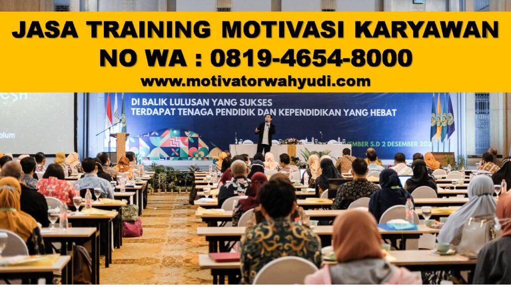 Lembaga Training Motivasi Ambon Profesional